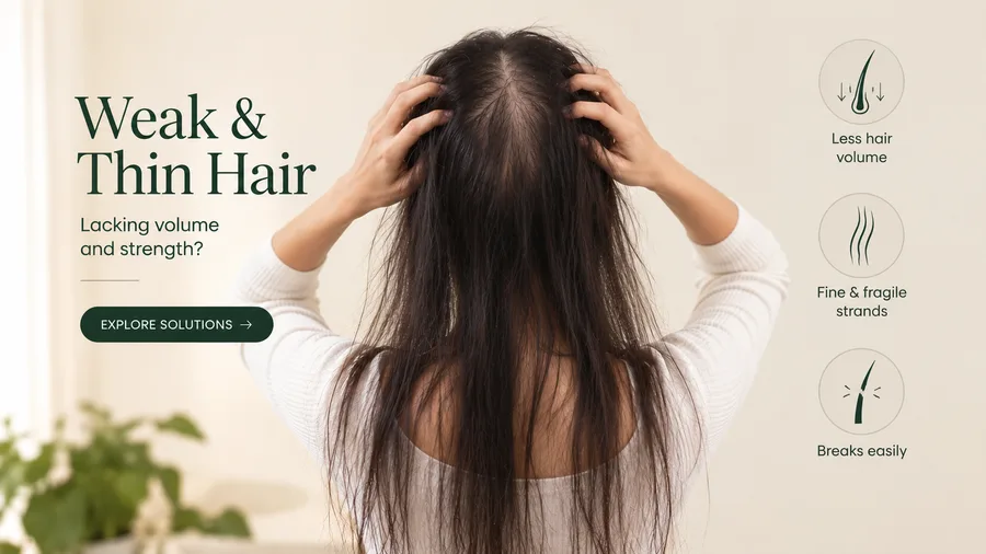 Weak & Thin Hair solutions